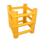 Modularer Saeulenschutz aus Polyethylen