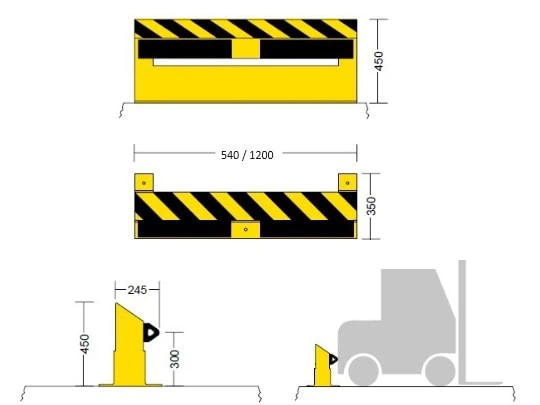 Gabelstapler STOP