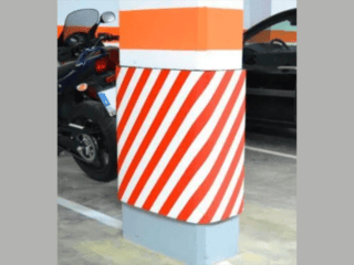 Wandschutz aus Schaumstoff