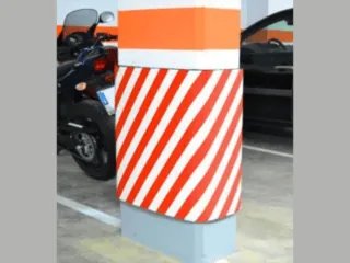 Wandschutz aus Schaumstoff