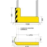 Regalstirnseitenschutz PTS-A