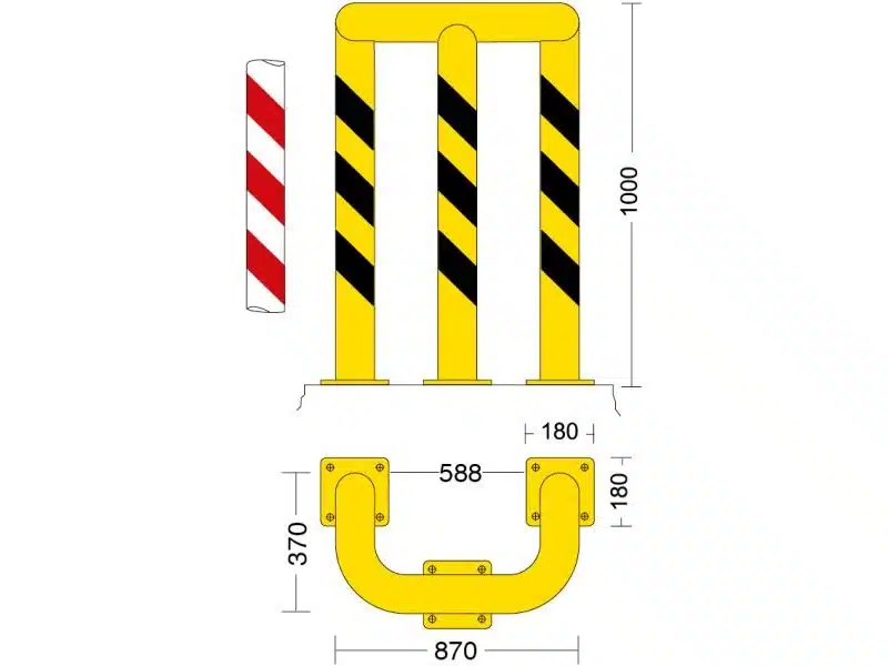 Anfahrschutz U-Form PU 102